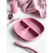 Тарелка Dinner Пыльно-розовая