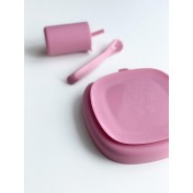 Тарелка Dinner Пыльно-розовая