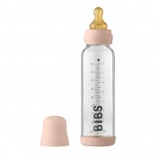 Бутылочка для кормления BIBS BABY GLASS BOTTLE BLUSH 225 мл