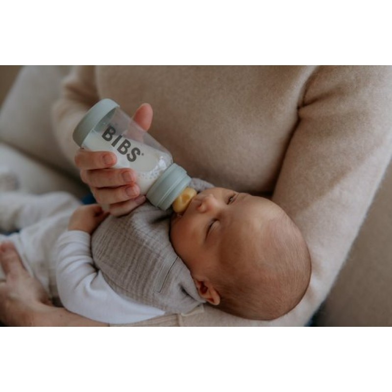 Бутылочка для кормления Bibs Baby Glass Bottle Sage 110 мл